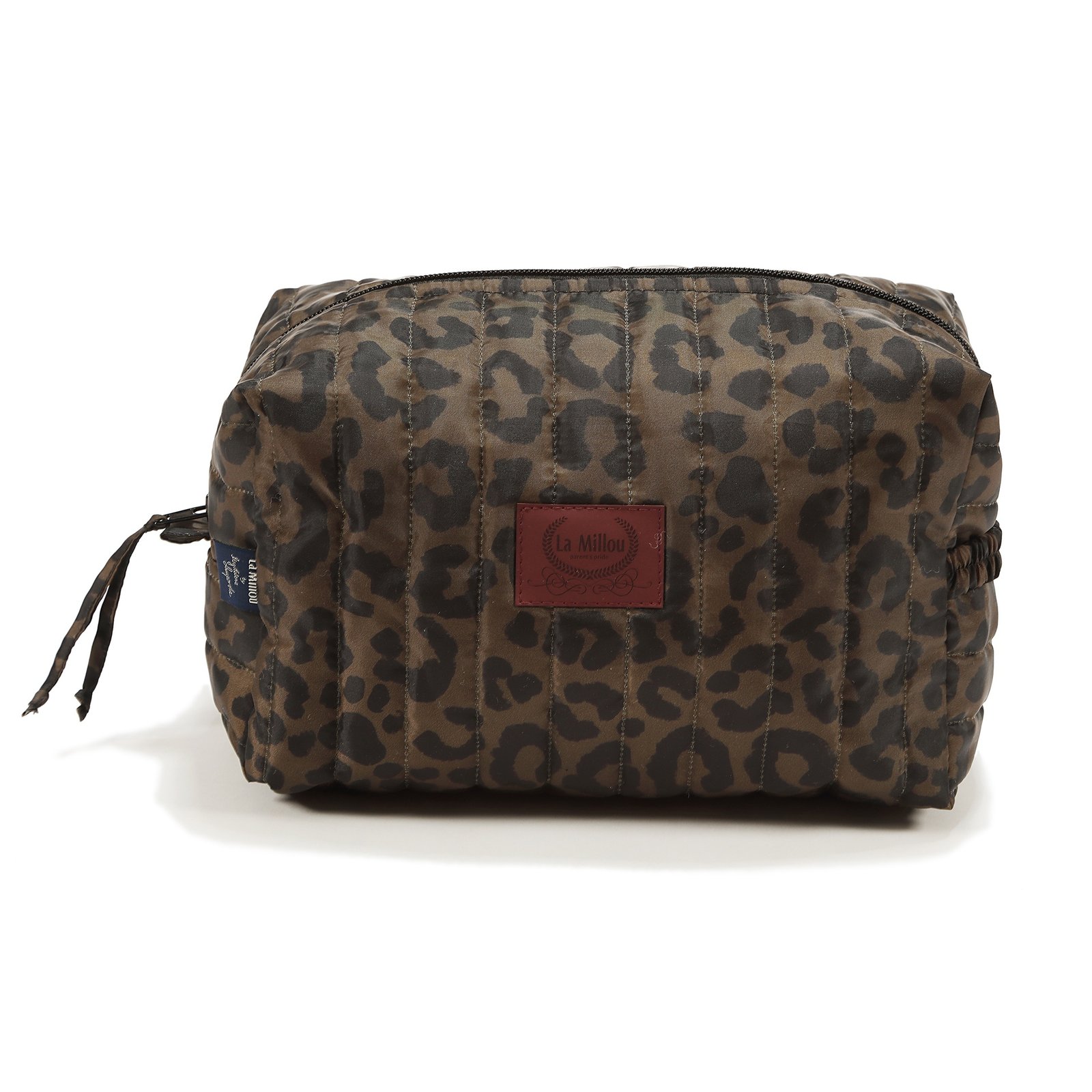 Borsa cosmetica in nylon LEOPARD CHOCO_Immagine principale