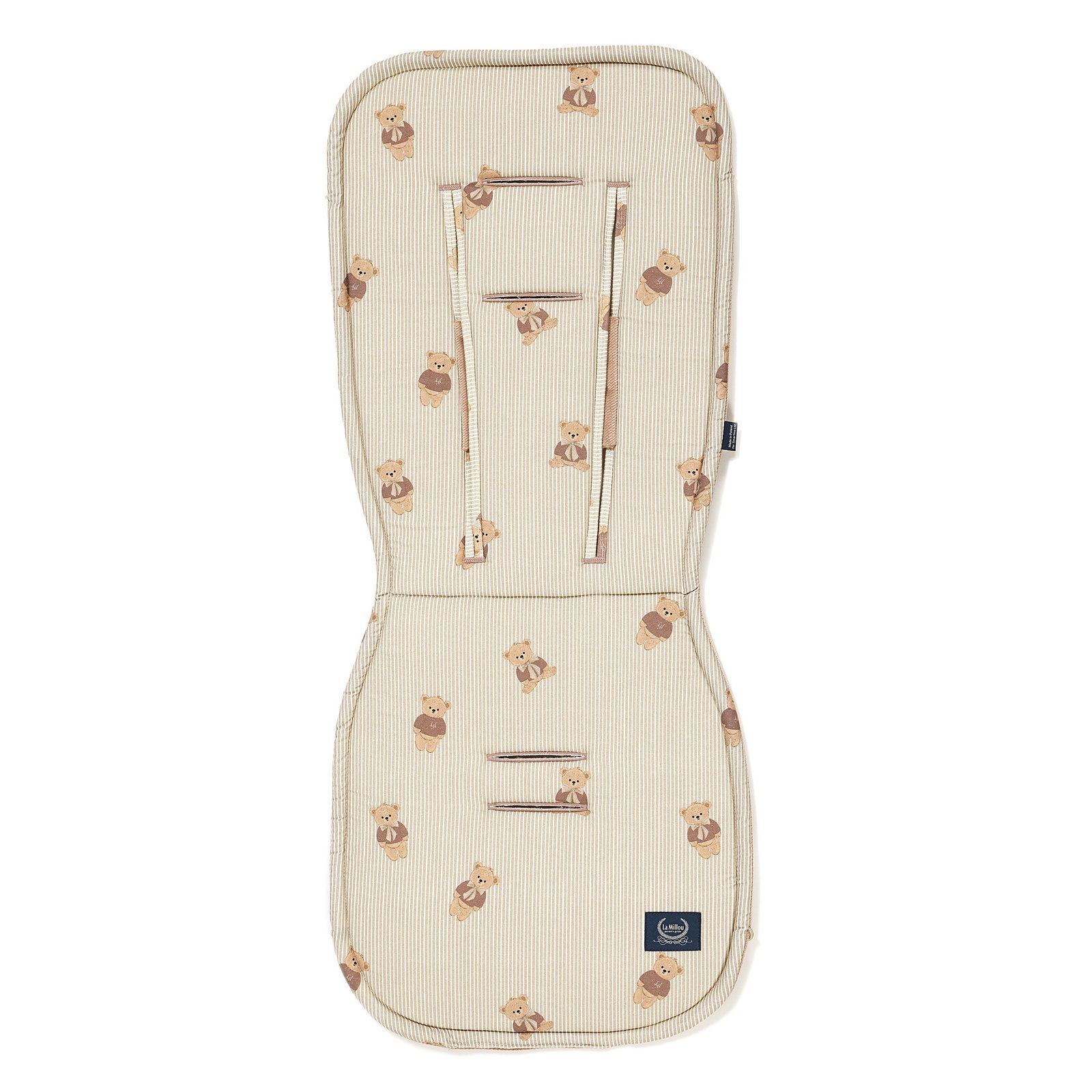 Doublure de poussette multi-usages en velours de coton Baby Bear (Image principale)