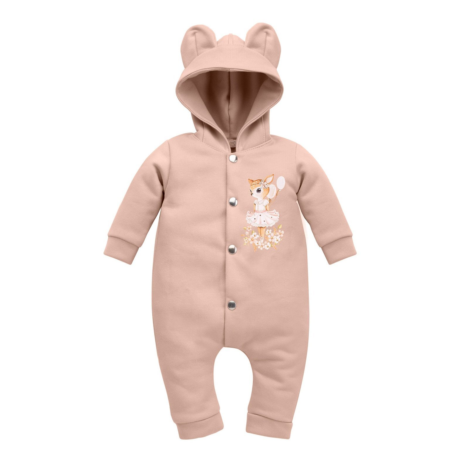 Jumpsuit|Premium GOTS Baumwolle|Sunrise_Pink Hauptbild
