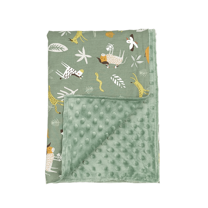 Kuscheldecke|Premium Baumwolle Minky |Kenya Hauptbild