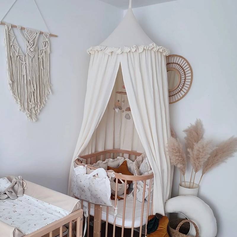 Canopy Muslin Cream Main Image