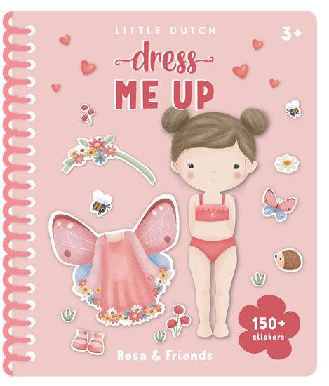 Little Dutch Dress-Up Book Rosa&Friends Immagine principale