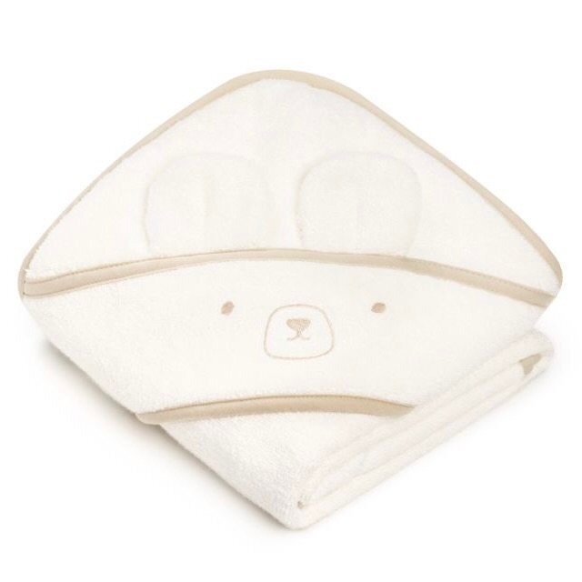 Weiches Bambus Babyhandtuch mit Kapuze und Ohren aus der MY MEMI Badekollektion