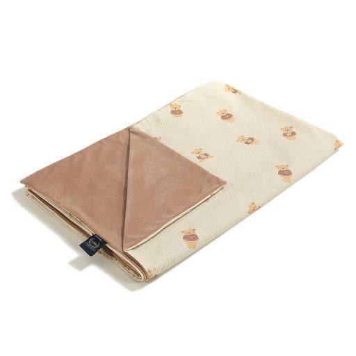 Lightweight Velvet Blanket BABY BEAR 80 x 100 cm Main Image