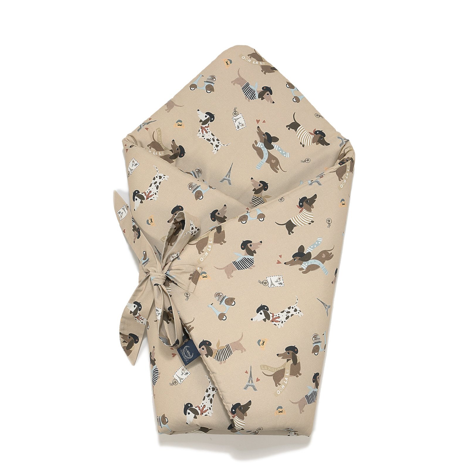 Einschlagdecke PIERRE THE DOG - S - 75 x 75 cm_Hauptbild